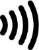 Contactless symbol logo