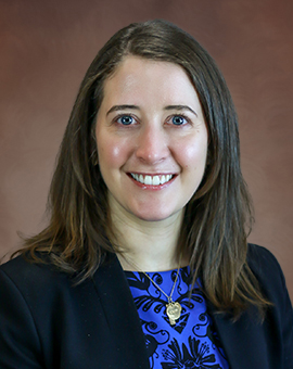 Portrait of Maddie Peterson, the 	Director of Retail Banking