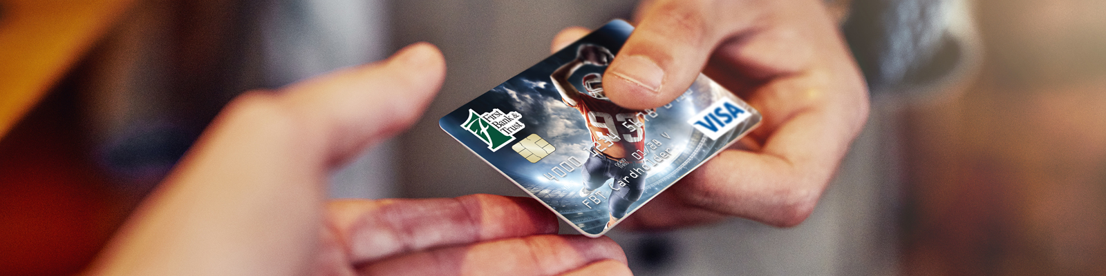 Custom image debit card